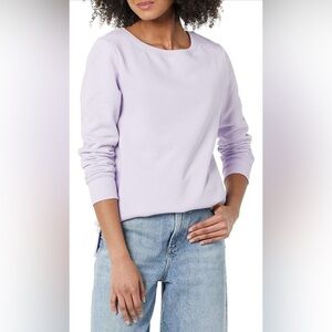 0310 - AMAZON ESSENTIALS Women’s S Open-Neck Fleece Tunic Shirt